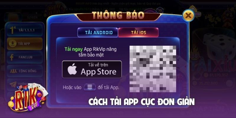 Cách tải app cực đơn giản